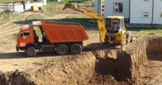 Котлован для дома Котлас, цена от 311 руб./м3.