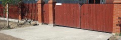Устройство въезда в Котласе